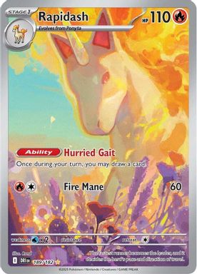 Rapidash — Illustration Rare card image