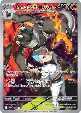Team Rocket's Houndoom — Illustration Rare card image