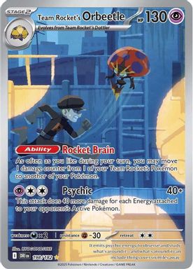 Team Rocket's Orbeetle — Illustration Rare card image