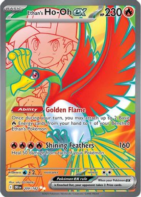 Ethan's HO-Oh EX — Ultra Rare card image