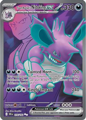 Team Rocket's Nidoking EX — Ultra Rare card image
