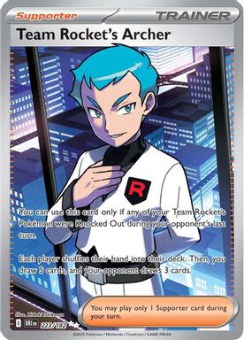 Team Rocket's Archer — Ultra Rare card image