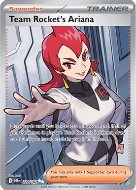 Team Rocket's Ariana — Ultra Rare card image