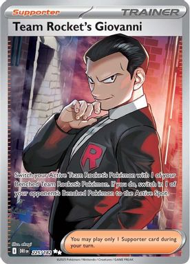 Team Rocket's Giovanni — Ultra Rare card image