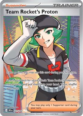Team Rocket's Proton — Ultra Rare card image