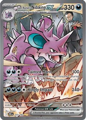 Team Rocket's Nidoking EX — Special Illustration Rare card image