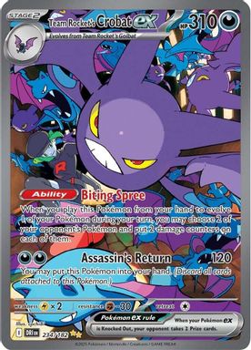 Team Rocket's Crobat EX — Special Illustration Rare card image
