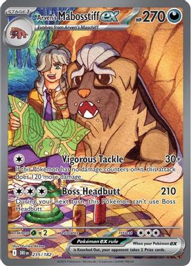 Arven's Mabosstiff EX — Special Illustration Rare card image