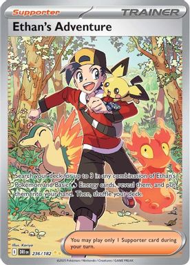 Ethan's Adventure — Special Illustration Rare card image