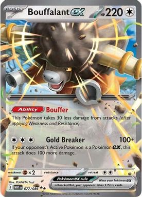 Bouffalant EX card image