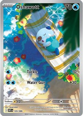 Oshawott — Illustration Rare card image