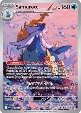 Samurott — Illustration Rare card image