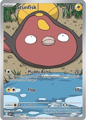 Stunfisk — Illustration Rare card image
