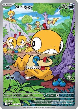Scraggy — Illustration Rare card image