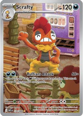 Scrafty — Illustration Rare card image