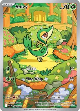 Snivy — Illustration Rare card image