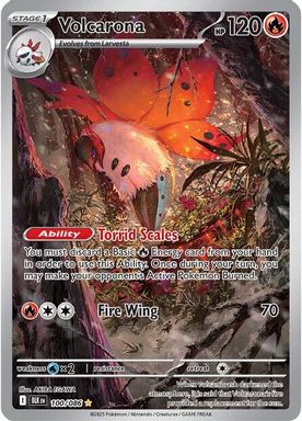 Volcarona — Illustration Rare card image