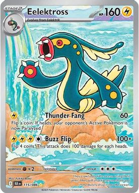 Eelektross — Illustration Rare card image