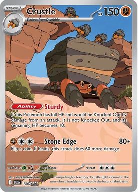 Crustle — Illustration Rare card image