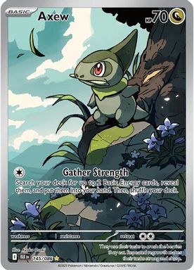 Axew — Illustration Rare card image