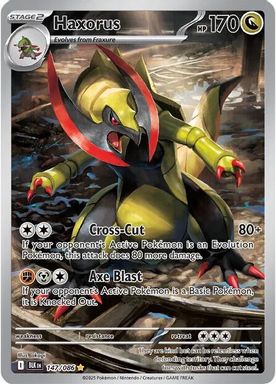Haxorus — Illustration Rare card image