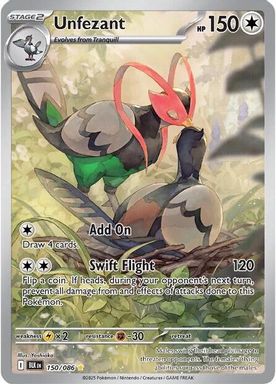Unfezant — Illustration Rare card image