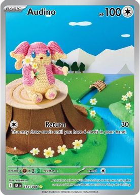 Audino — Illustration Rare card image