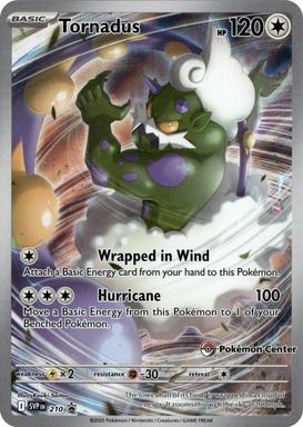 Tornadus — White Flare Pokemon Center Elite Trainer Box card image