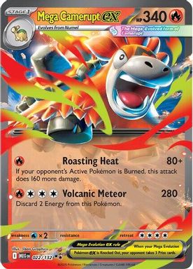 Mega Camerupt EX card image