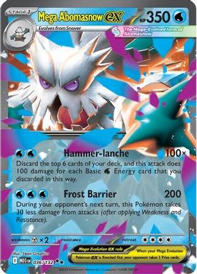 Mega Abomasnow EX card image