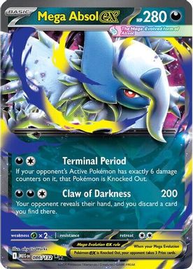 Mega Absol EX card image