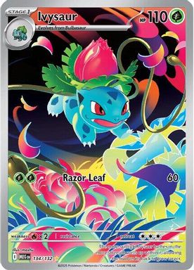 Ivysaur — Illustration Rare card image