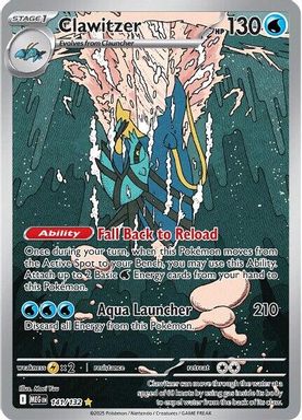 Clawitzer — Illustration Rare card image