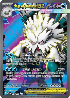 Mega Abomasnow EX — Ultra Rare card image