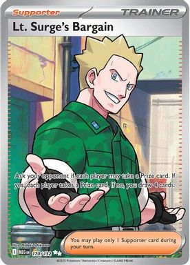 LT. Surge's Bargain — Ultra Rare card image