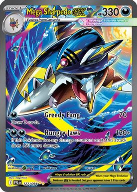 Mega Sharpedo EX — Special Illustration Rare card image