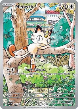 Meowth — Illustration Rare card image