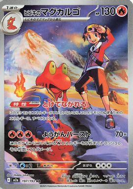 Ethan's Magcargo — Art Rare card image