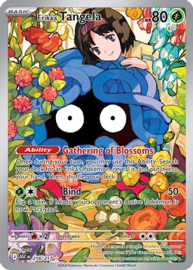 Erika's Tangela — Illustration Rare card image
