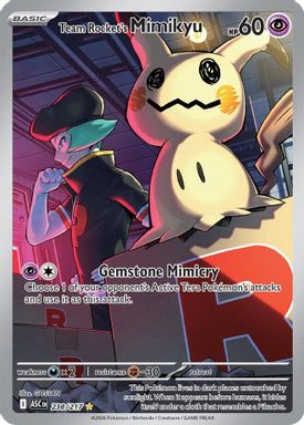 Team Rocket's Mimikyu — Illustration Rare card image