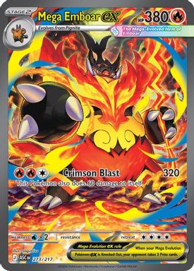 Mega Emboar EX — Special Illustration Rare card image