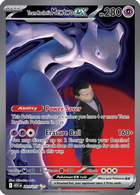 Team Rocket's Mewtwo EX — Special Illustration Rare card image