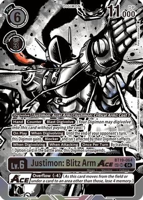 Justimon: Blitz Arm