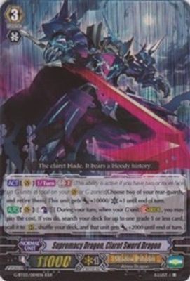 Supremacy Dragon, Claret Sword Dragon