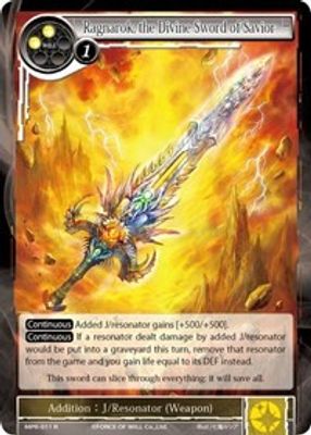 Ragnarok, the Divine Sword of Savior