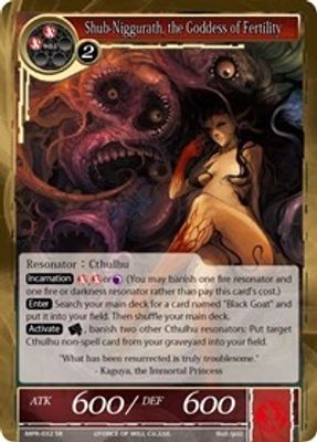 Shub-Niggurath, the Goddess of Fertility