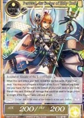 Perceval, the Seeker of Holy Grail