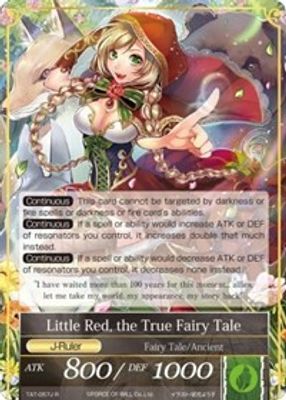 Crimson Girl in the Sky // Little Red, the True Fairy Tale
