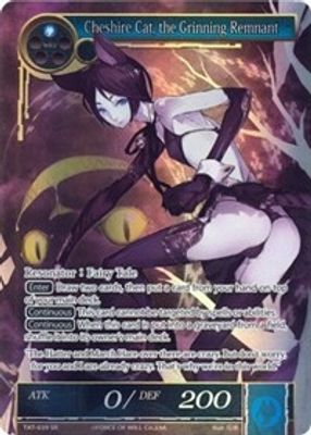 Cheshire Cat, the Grinning Remnant (Full Art Misprint)
