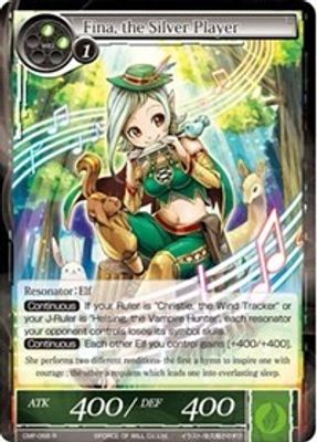 Fina, the Silver Player
